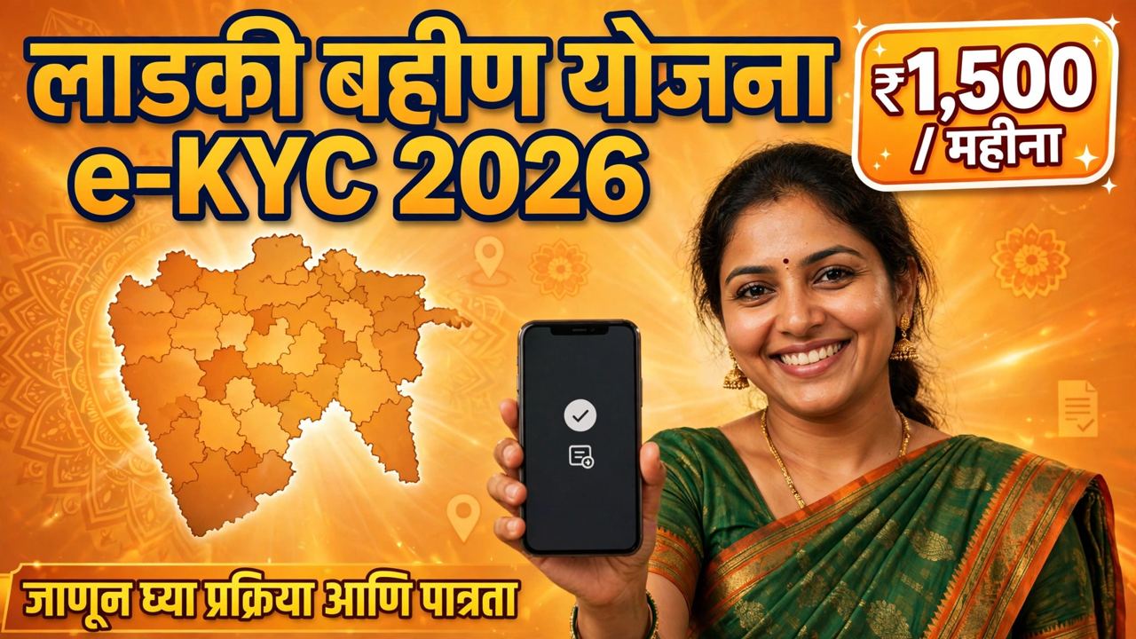 Ladki Bahin Yojana e-KYC 2026
