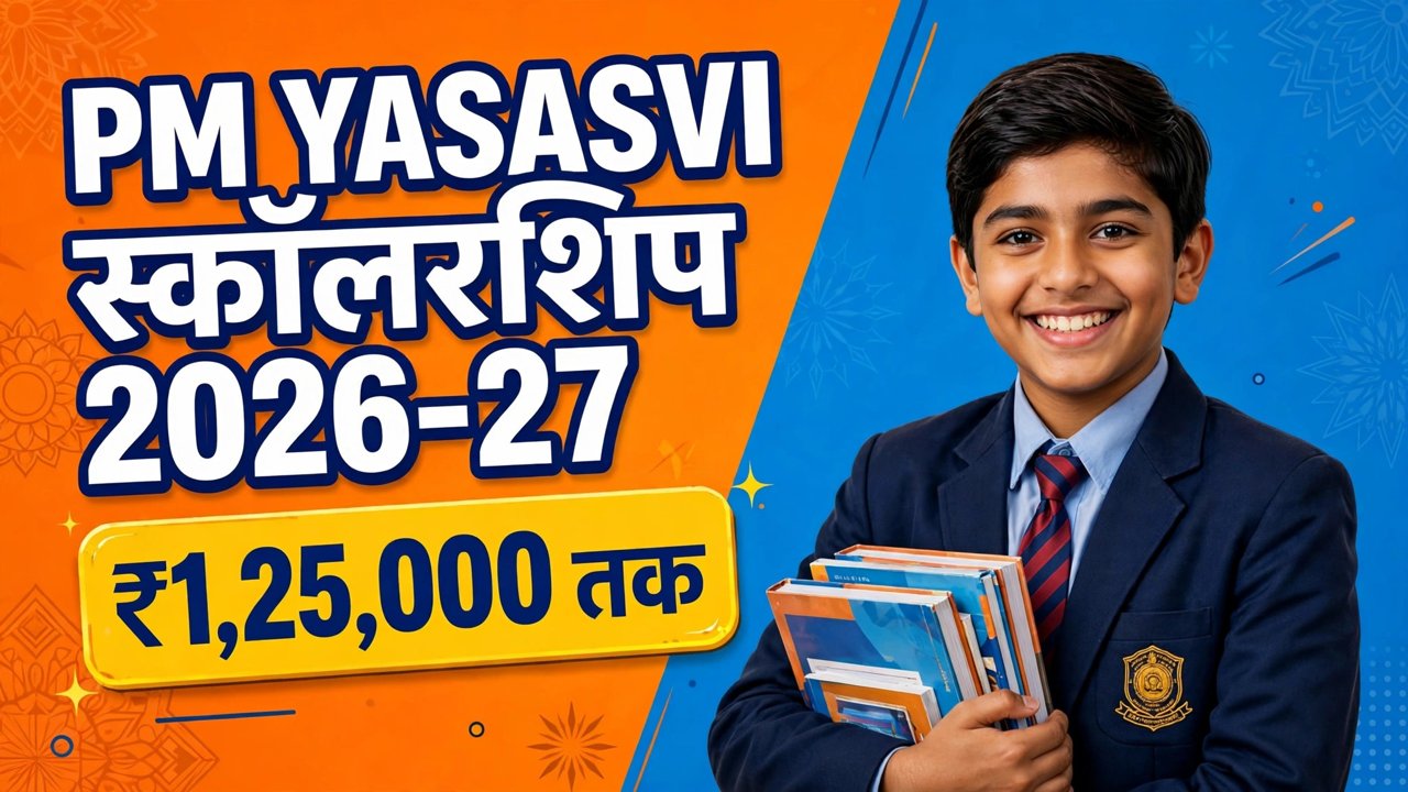 PM YASASVI Scholarship 2026-27